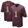 Kooe W.Commanders #1 Rachaad White Player Burgundy Alternate Home Game Stitched Jerseys