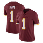Kooe W.Commanders #1 Rachaad White Player Burgundy Limited Team Color Vapor Untouchable Home Game Stitched Jerseys