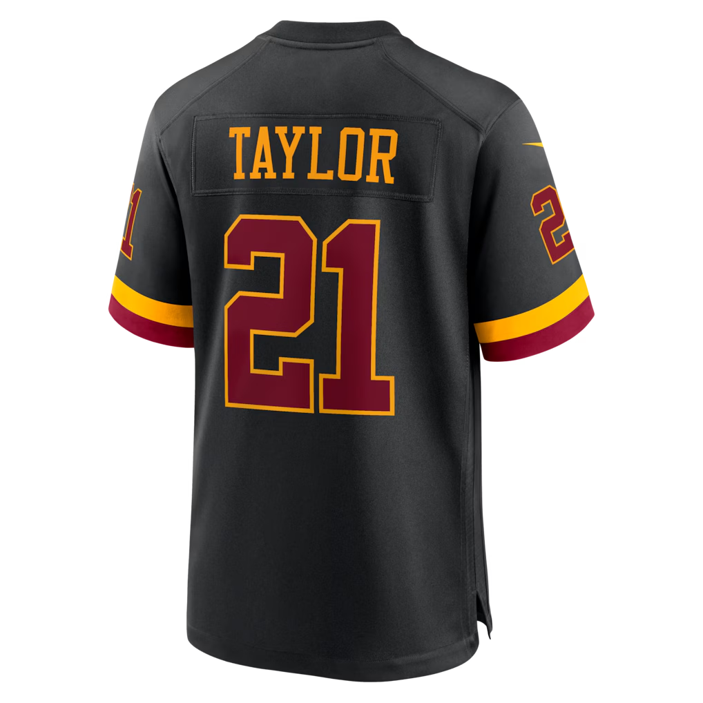 Kooe W.Commanders #21 Sean Taylor Black Hail Raiser Alternate Retired Player Game Stitched Jerseys