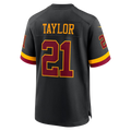 Kooe W.Commanders #21 Sean Taylor Black Hail Raiser Alternate Retired Player Game Stitched Jerseys