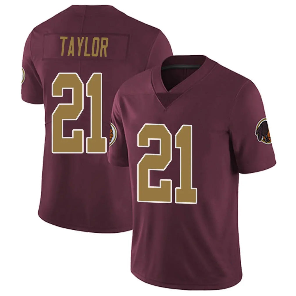 Kooe W.Commanders #21 Sean Taylor Player Burgundy Vapor Untouchable Limited Stitched Jerseys