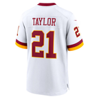 Kooe W.Commanders #21 Sean Taylor White Game Super Bowl Era Stitched Jerseys