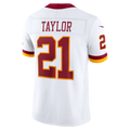 Kooe W.Commanders #21 Sean Taylor White Vapor F.U.S.E. Stitched Retired Limited Stitched Jerseys