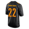 Kooe W.Commanders #22 Jacory Croskey-Merritt Player Carbon Black Fashion Game Stitched Jerseys