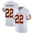 Kooe W.Commanders #22 Jacory Croskey-Merritt Player White Limited Vapor Untouchable Home Game Stitched Jerseys
