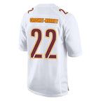 Kooe W.Commanders #22 Jacory Croskey-Merritt Player White Tundra Fashion Game Stitched Jerseys