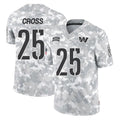 Kooe W.Commanders #25 Nick Cross Player Arctic Camo Limited Salute To Service Home Game Stitched Jerseys
