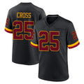 Kooe W.Commanders #25 Nick Cross Player Black Limited Home Game Stitched Jerseys