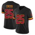 Kooe W.Commanders #25 Nick Cross Player Black Limited Vapor Home Game Stitched Jerseys
