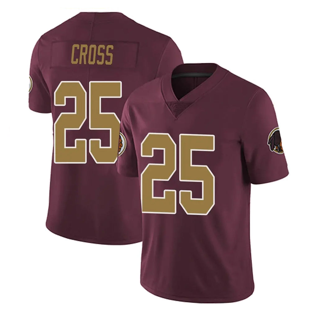 Kooe W.Commanders #25 Nick Cross Player Burgundy Alternate Vapor Untouchable Home Game Stitched Jerseys