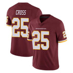 Kooe W.Commanders #25 Nick Cross Player Burgundy Limited Team Color Vapor Untouchable Home Game Stitched Jerseys
