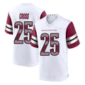 Kooe W.Commanders #25 Nick Cross Player White Game Home Stitched Jerseys