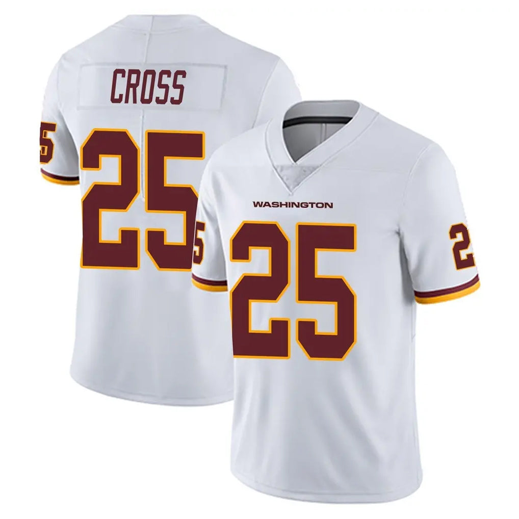 Kooe W.Commanders #25 Nick Cross Player White Limited Vapor Untouchable Home Game Stitched Jerseys