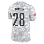 Kooe W.Commanders #28 Darrell Green Player  Arctic Camo Salute To Service Limited Stitched Jerseys