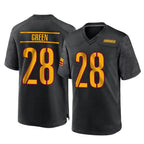 Kooe W.Commanders #28 Darrell Green Player Black Home Game Stitched Jerseys