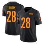 Kooe W.Commanders #28 Darrell Green Player  Black Vapor F.U.S.E. Limited Stitched Jerseys