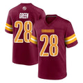 Kooe W.Commanders #28 Darrell Green Player Burgundy Home Game Stitched Jerseys