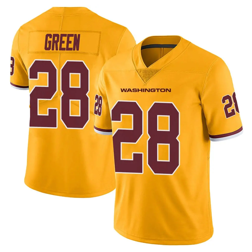 Kooe W.Commanders #28 Darrell Green Player  Gold Vapor Limited Stitched Jerseys