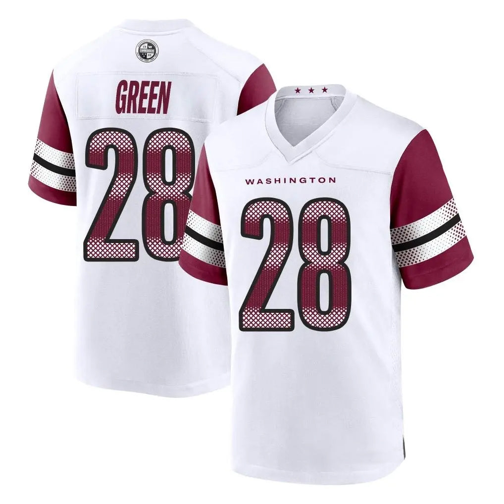 Kooe W.Commanders #28 Darrell Green Player White Home Game Stitched Jerseys
