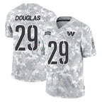 Kooe W.Commanders #29 Rasul Douglas Player Arctic Camo Limited Salute To Service Home Game Stitched Jerseys