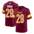 Kooe W.Commanders #29 Rasul Douglas Player Burgundy Home Game Stitched Jerseys