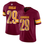 Kooe W.Commanders #29 Rasul Douglas Player Burgundy Limited Vapor Home Game Stitched Jerseys