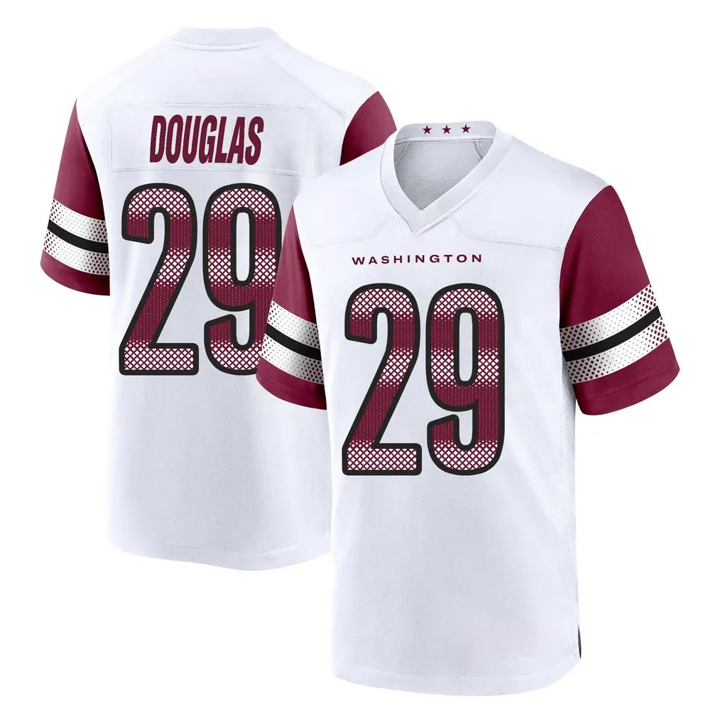 Kooe W.Commanders #29 Rasul Douglas Player White Game Home Stitched Jerseys