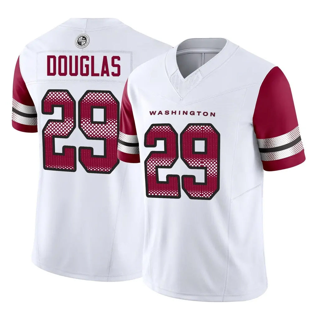 Kooe W.Commanders #29 Rasul Douglas Player White Vapor F.U.S.E. Limited Home Game Stitched Jerseys