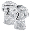 Kooe W.Commanders #2 Amik Robertson Player Arctic Camo Limited Salute To Service Home Game Stitched Jerseys