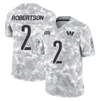 Kooe W.Commanders #2 Amik Robertson Player Arctic Camo Limited Salute To Service Home Game Stitched Jerseys