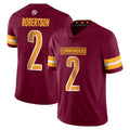 Kooe W.Commanders #2 Amik Robertson Player Burgundy Limited Vapor Home Game Stitched Jerseys