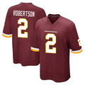 Kooe W.Commanders #2 Amik Robertson Player Burgundy Team Color Home Game Stitched Jerseys