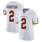 Kooe W.Commanders #2 Amik Robertson Player White Limited Vapor Untouchable Home Game Stitched Jerseys