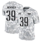 Kooe W.Commanders #39 Jeremy Reaves Player Arctic Camo Limited Salute To Service Home Game Stitched Jerseys