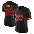 Kooe W.Commanders #39 Jeremy Reaves Player Black Limited Vapor Home Game Stitched Jerseys