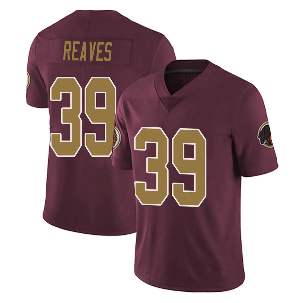 Kooe W.Commanders #39 Jeremy Reaves Player Burgundy Alternate Vapor Untouchable Home Game Stitched Jerseys