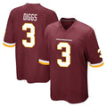 Kooe W.Commanders #3 Stefon Diggs Player Burgundy Team Color Home Game Stitched Jerseys