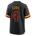 Kooe W.Commanders #4 Frankie Luvu Black Hail Raiser Alternate Game Stitched Jerseys