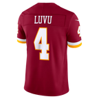 Kooe W.Commanders #4 Frankie Luvu Burgundy Team Vapor F.U.S.E. Stitched Limited Jerseys