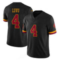 Kooe W.Commanders #4 Frankie Luvu Player Black Limited Vapor Home Game Stitched Jerseys