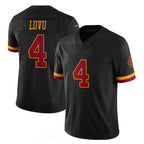 Kooe W.Commanders #4 Frankie Luvu Player Black Limited Vapor Home Game Stitched Jerseys