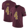 Kooe W.Commanders #4 Frankie Luvu Player Burgundy Alternate Vapor Untouchable Limited  Stitched Jerseys