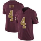 Kooe W.Commanders #4 Frankie Luvu Player Burgundy Alternate Vapor Untouchable Limited  Stitched Jerseys