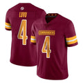 Kooe W.Commanders #4 Frankie Luvu Player Burgundy Limited Vapor Home Game Stitched Jerseys