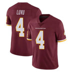 Kooe W.Commanders #4 Frankie Luvu Player Burgundy Vapor Limited Stitched Jerseys