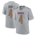 Kooe W.Commanders #4 Frankie Luvu Player Gray Atmosphere Fashion Home Game Stitched Jerseys
