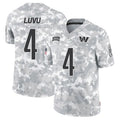 Kooe W.Commanders #4 Frankie Luvu Player Limited Arctic Camo Salute to Service Stitched Jerseys