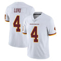 Kooe W.Commanders #4 Frankie Luvu Player White Limited Vapor Untouchable Home Game Stitched Jerseys