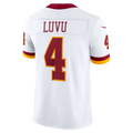 Kooe W.Commanders #4 Frankie Luvu White Vapor F.U.S.E. Stitched Limited Jerseys