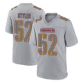 Kooe W.Commanders #52 Sonny Styles Player Gray Atmosphere Fashion Home Game Stitched Jerseys